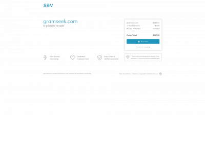 gramseek.com snapshot