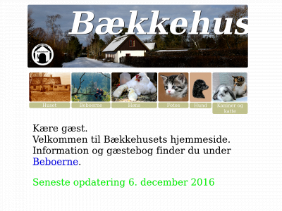 baekkehuset.dk snapshot