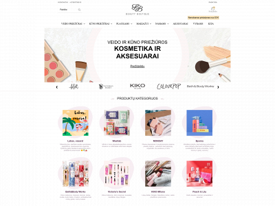 beautyboutique.lt snapshot