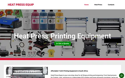 heatpressequipment.co.za snapshot