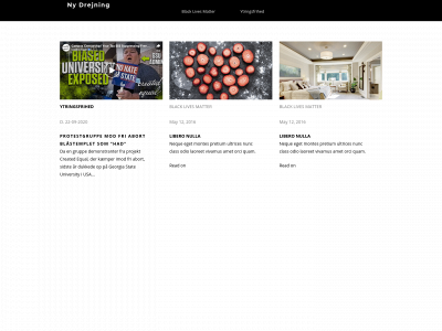 nydrejning.dk snapshot