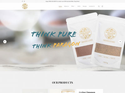 paragonspices.com.au snapshot