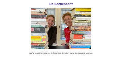 deboekenbent.nl snapshot