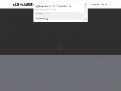 sejergaardens.dk snapshot