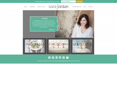 sarajordancox.com snapshot