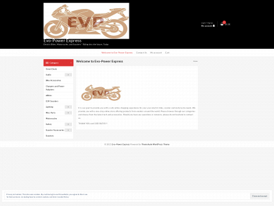 evo-powerexpress.com snapshot