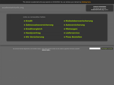 academiatriunfo.org snapshot