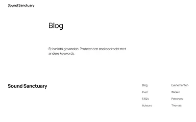 soundsanctuary.be snapshot