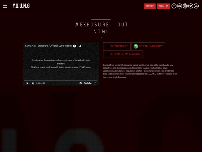 young-official.com snapshot