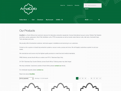 amadab.co.za snapshot