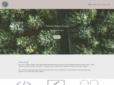 christinaziegler.dk snapshot