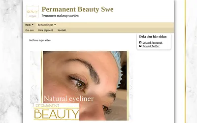 permanentbeautyswe.se snapshot