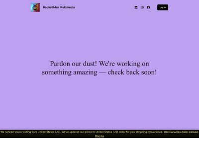 rockettmanmultimedia.com snapshot