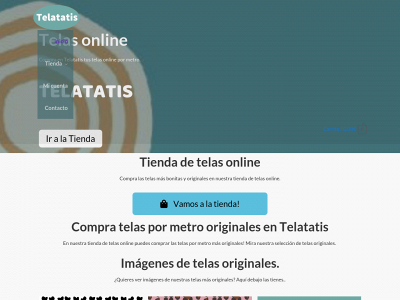 telasestampadasonline.com snapshot