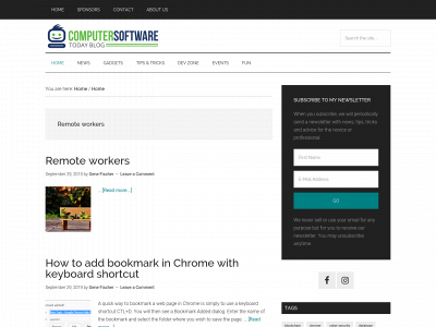 computersoftwaretoday.com snapshot