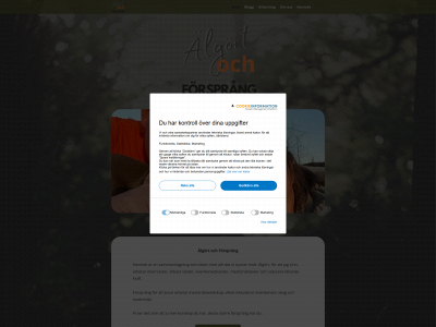 algortochforsprang.se snapshot