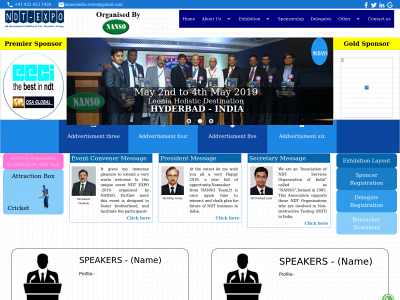 www.ndt-expo2019.in snapshot