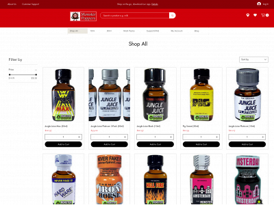 monsterpoppers.com snapshot