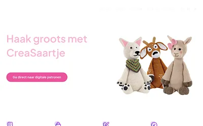 creasaartje.nl snapshot