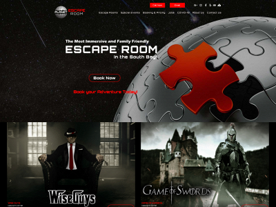 planetescaperoom.com snapshot