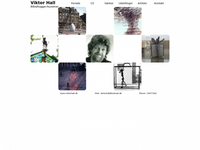 viktorhall.dk snapshot