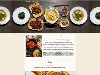 chinablueglasgow.co.uk snapshot
