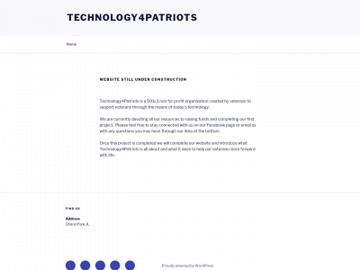technology4patriots.org snapshot