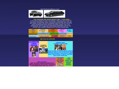 danshollywoodtours.com snapshot