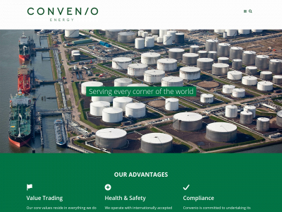 convenioenergy.com snapshot
