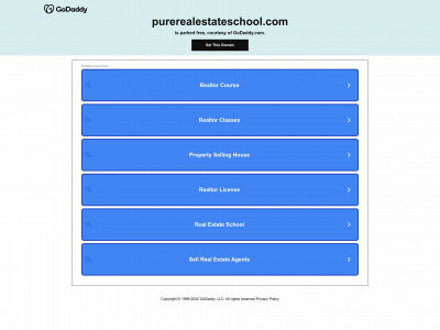 purerealestateschool.com snapshot