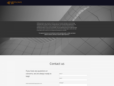 softscapesystems.com snapshot