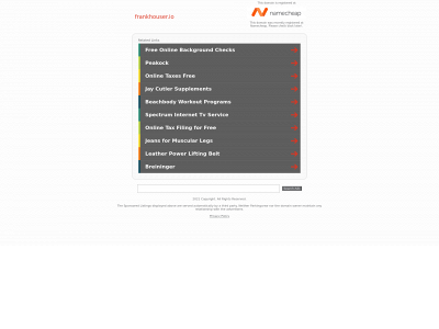 frankhouser.io snapshot
