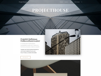 projecthouse.fi snapshot