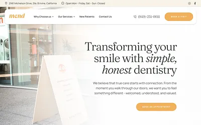 mend.dental snapshot
