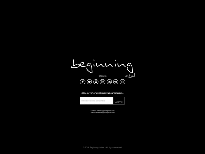 beginninglabel.com snapshot