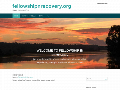 fellowshipnrecovery.org snapshot