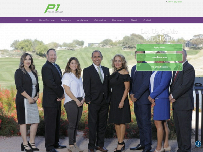 p1homeloans.com snapshot