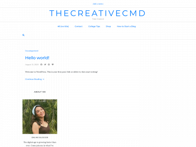 thecreativecmd.com snapshot