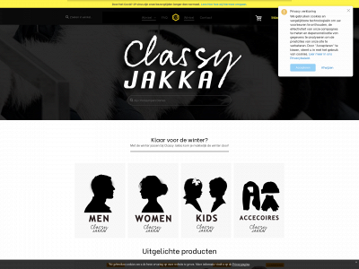 classyjakka.nl snapshot