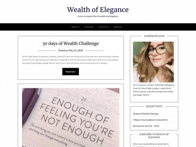 wealthofelegance.com snapshot