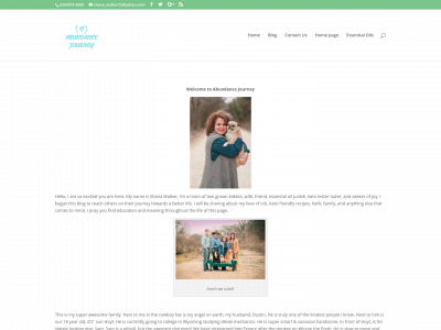 abundancejourney.net snapshot