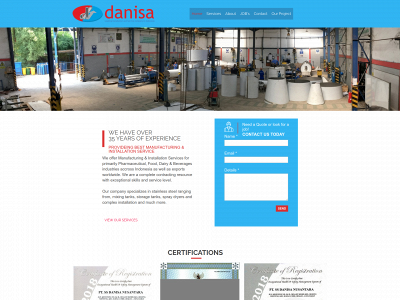 ssdanisa.com snapshot