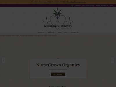 nursegrown.com snapshot