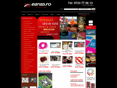 www.earad.ro snapshot