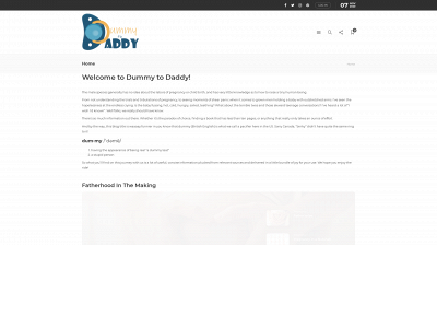 dummytodaddy.com snapshot