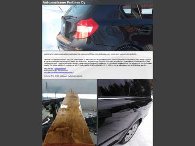 automaalaamopartinen.fi snapshot