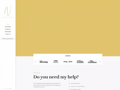 nadiaosteo.com snapshot