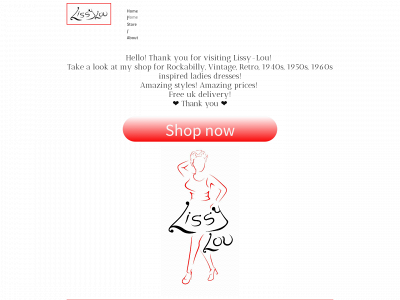 lissy-lou.co.uk snapshot