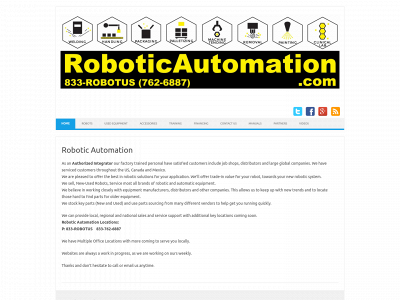 roboticautomation.com snapshot