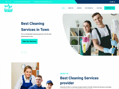 alexandraallstarcleaning.com snapshot